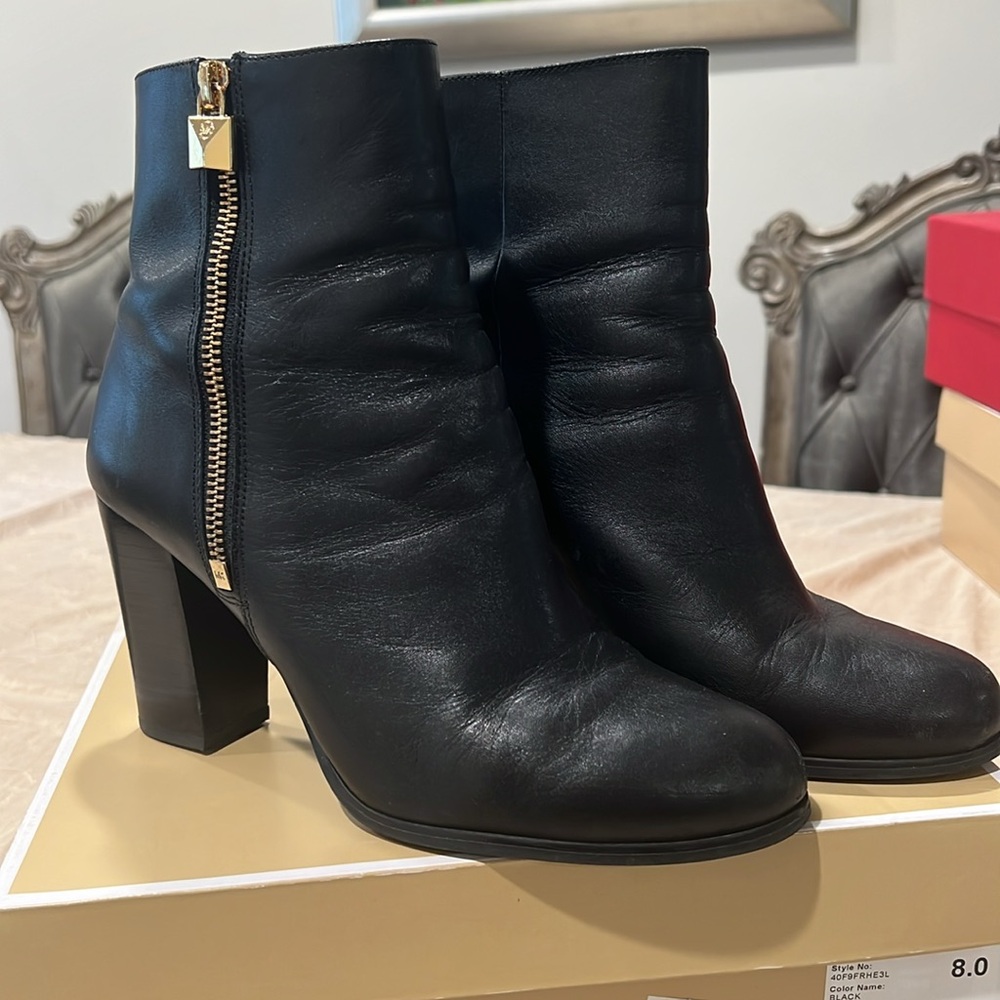 Frenchie Vachetta Leather Ankle Boot - Picture 2 of 4